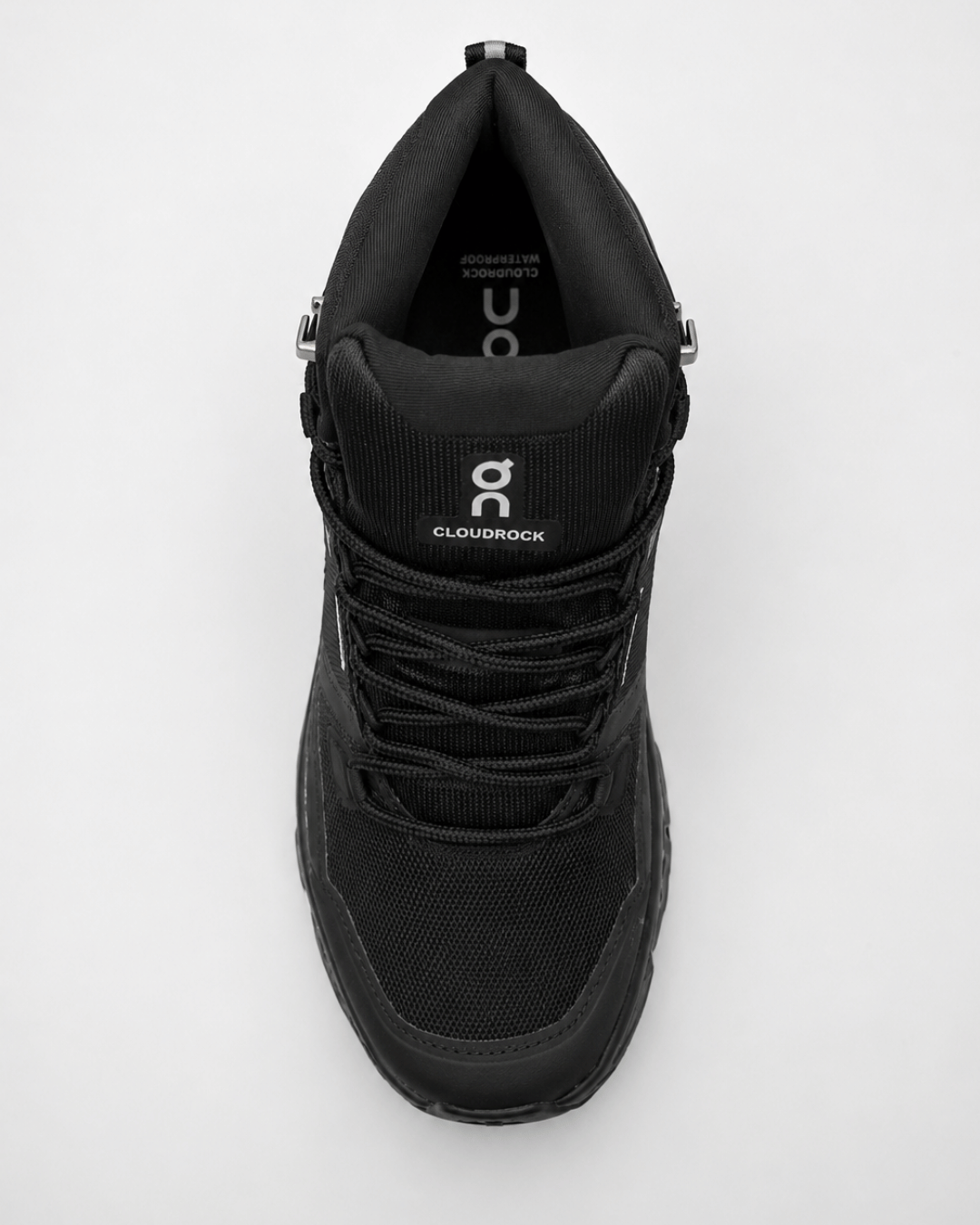 On Cloudrock Mid Waterproof Total Black