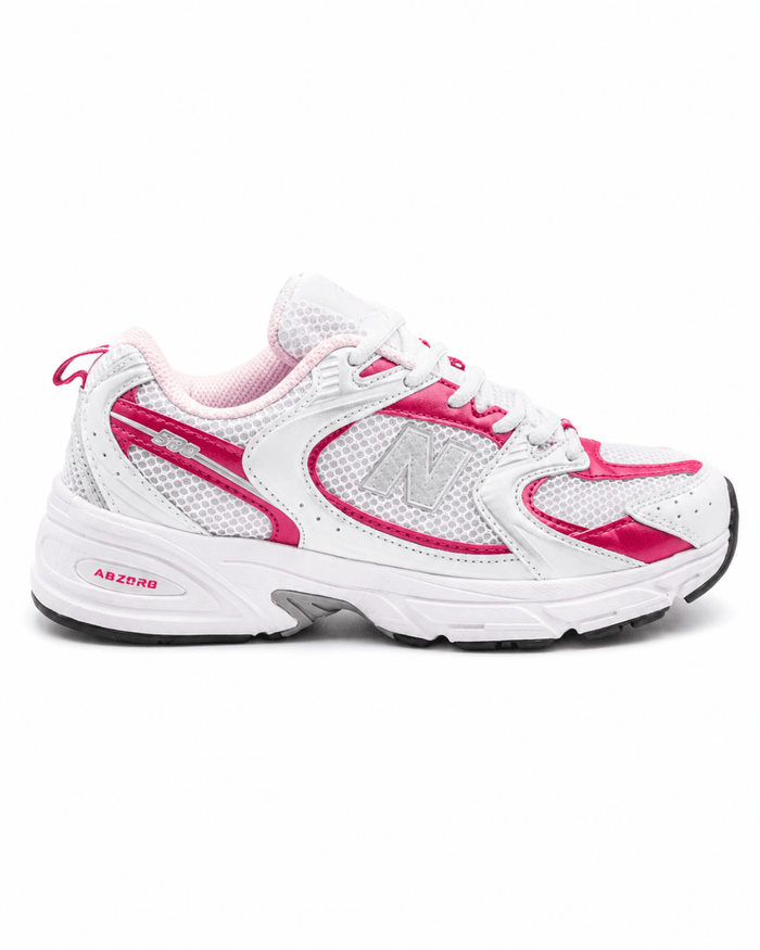 New Balance 530 White/Pink Metallic