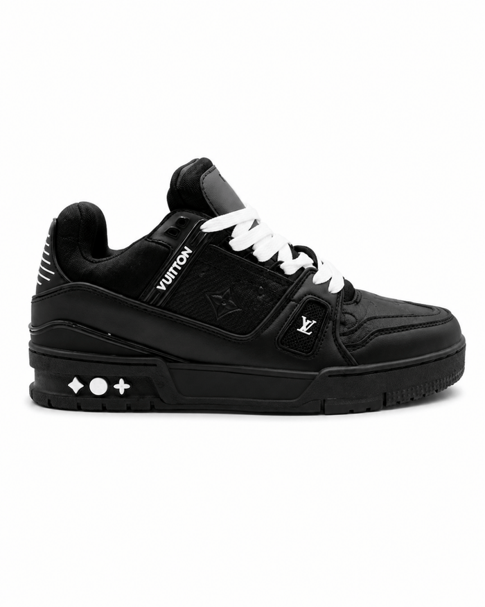 Louis Vuitton LV Trainer Black Embossed Monogram